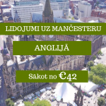 Lētas aviobiļetes uz Mančesteru Anglijā