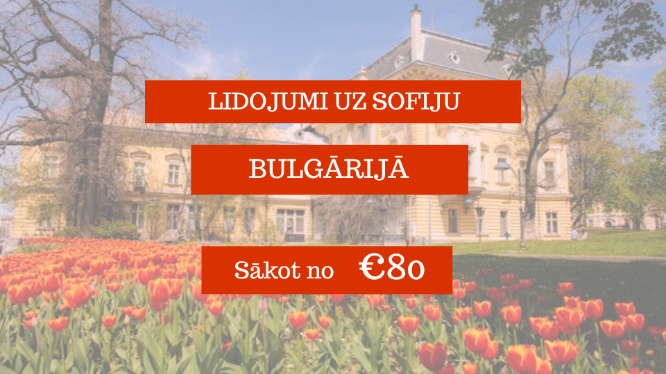 Lētas aviobiļetes uz Sofiju Bulgārijā