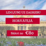 Lētas aviobiļetes uz Zagrebu Horvātijā