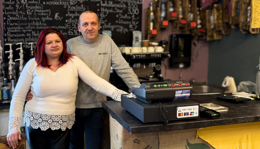 Valmieras novada tūrisma uzņēmējdarbības pieredzes stāsts – kafejnīcas “Kanēlis” saimnieki Oksana Gamora un Oleksandrs Palamarčuks