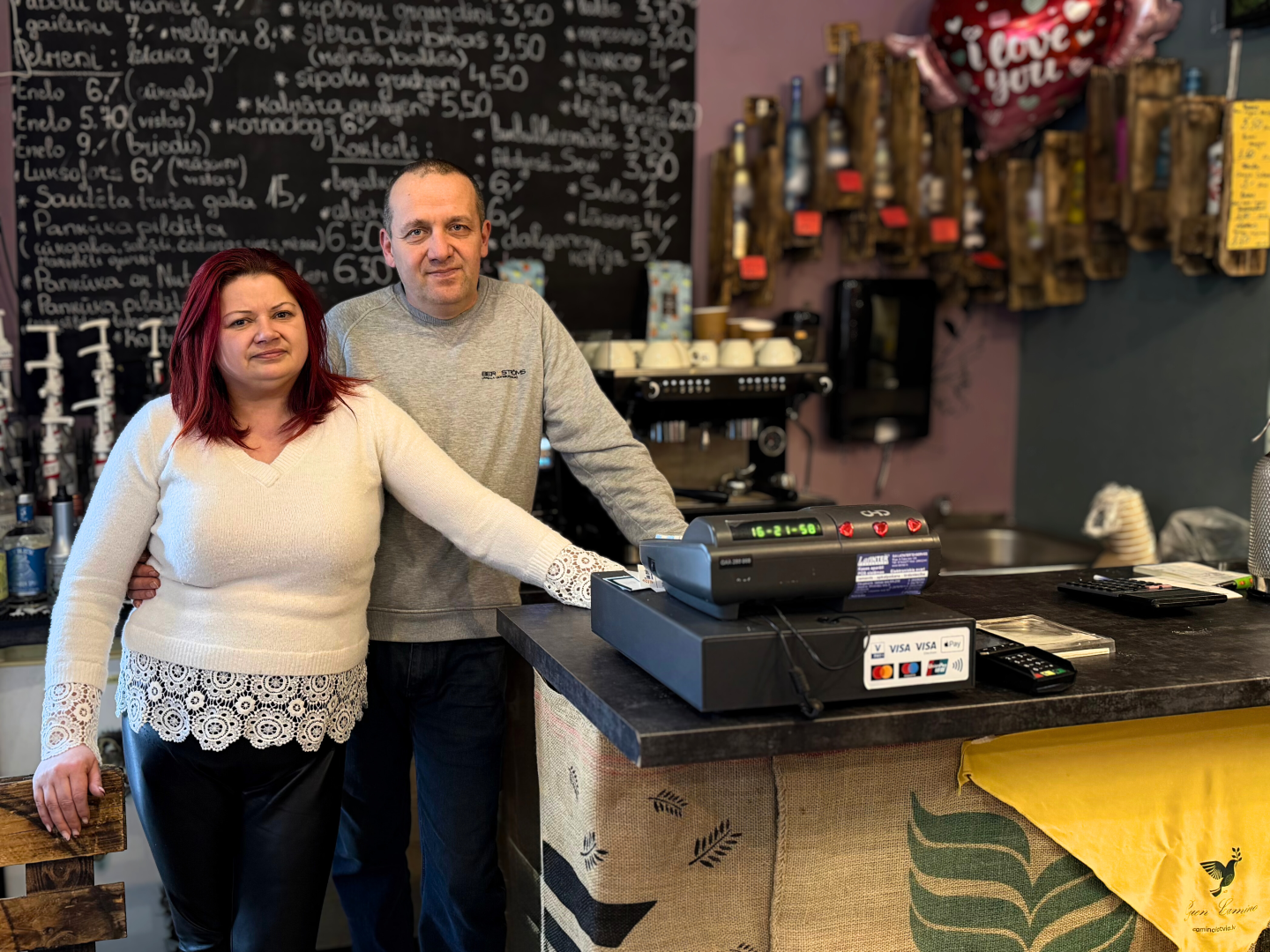 Valmieras novada tūrisma uzņēmējdarbības pieredzes stāsts – kafejnīcas “Kanēlis” saimnieki Oksana Gamora un Oleksandrs Palamarčuks