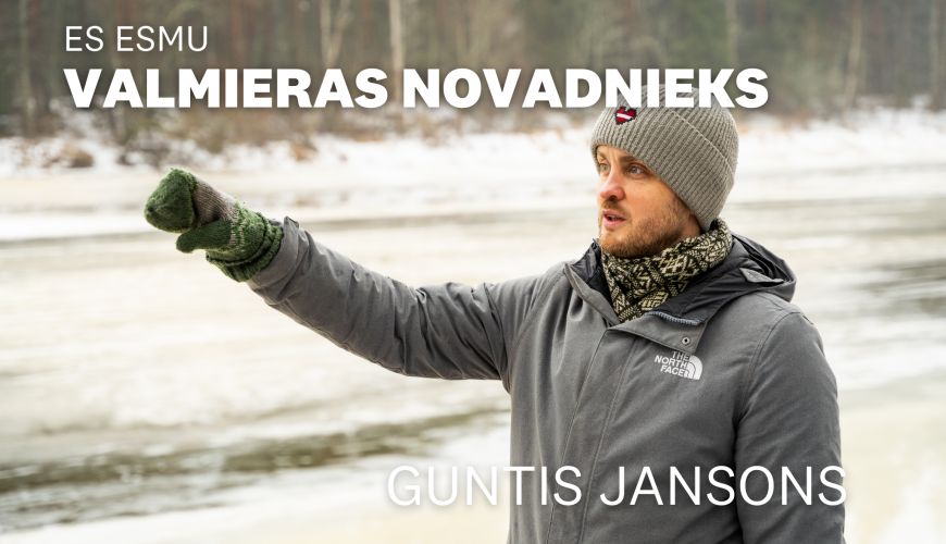 Valmieras novadnieks Guntis Jansons iesaka Gaujas krasta taku