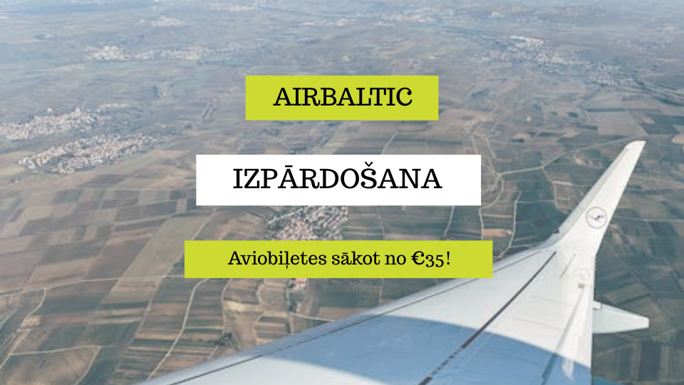 airbaltic izpārdošana