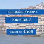 Lētas aviobiļetes uz Porto Portugālē