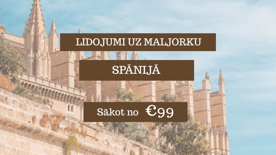 Lētas aviobiļetes uz Maljorku Spānijā