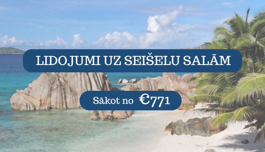 Lētas aviobiļetes uz Seišelu salām