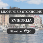 Lētas aviobiļetes uz Stokholmu