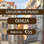 Lētas aviobiļetes uz Prāgu Čehijā
