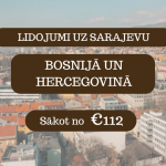 Lētas aviobiļetes uz Sarajevu Bosnijā un Hercegovinā