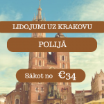 Lētas aviobiļetes uz Krakovu Polijā