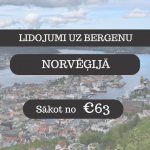 Lētas aviobiļetes uz Bergenu Norvēģijā