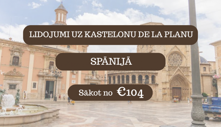 Lidojumi uz Kastelonu De La Planu Spānijā