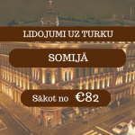 Lētas aviobiļetes no Rīgas uz Turku Somijā