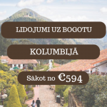 Lētas aviobiļetes uz Bogotu Kolumbijā