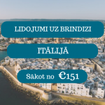 Lētas aviobiļetes uz Brindizi Itālijā