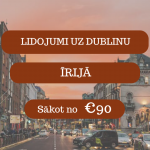 Lētas aviobiļetes uz Dublinu Īrijā