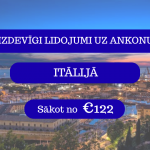 Lētas aviobiļetes no Rīgas uz Ankonu Itālijā
