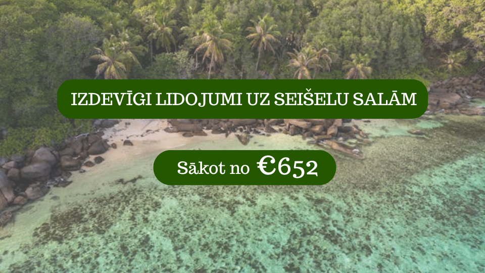 Lētas aviobiļetes uz Seišelu salām