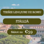 Lētas aviobiļetes uz Romu Itālijā