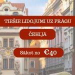 Lētas aviobiļetes uz Prāgu Čehijā