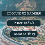 Lētas aviobiļetes uz Madeiras salu Portugālē
