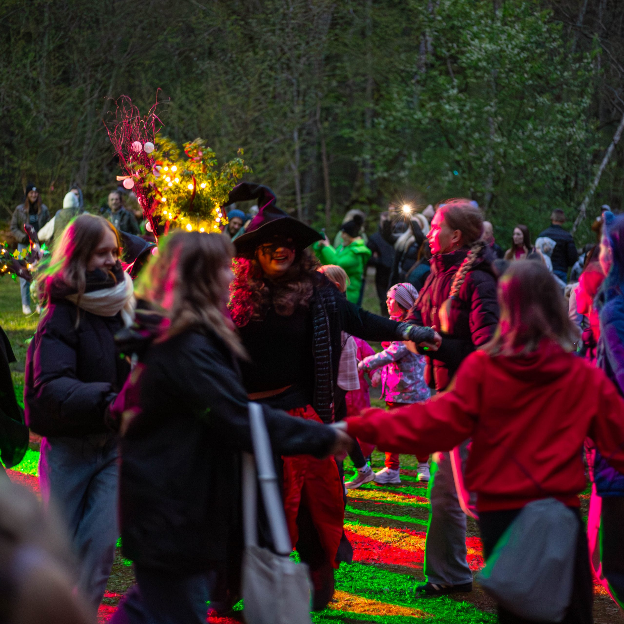 Valpurģu nakts mistērijas LVM dabas parkā Tērvetē