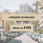 Lētas aviobiļetes uz Malagu Spānijā