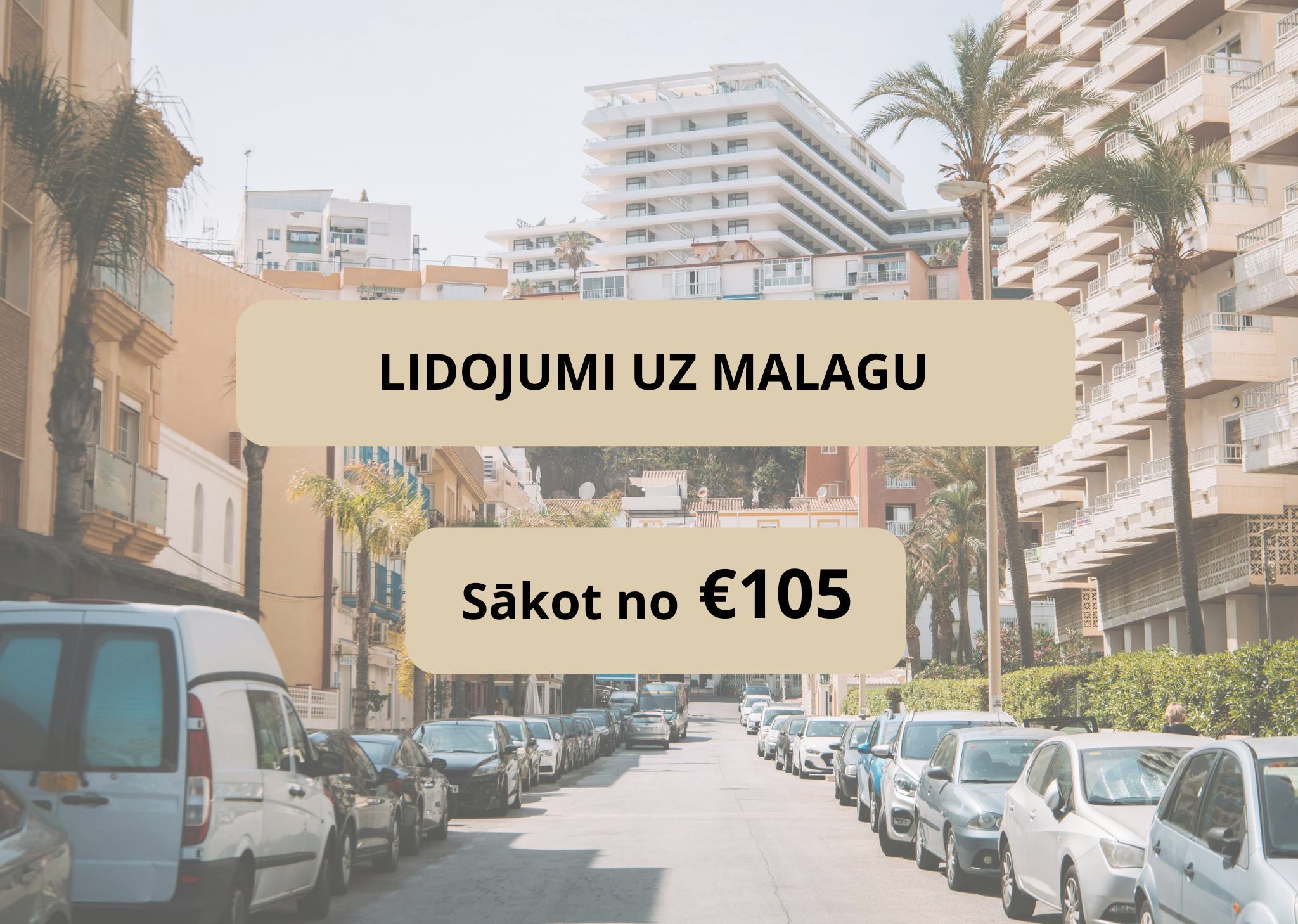 Lētas aviobiļetes uz Malagu Spānijā