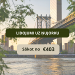 Lētas aviobiļetes uz Ņujorku Amerikā