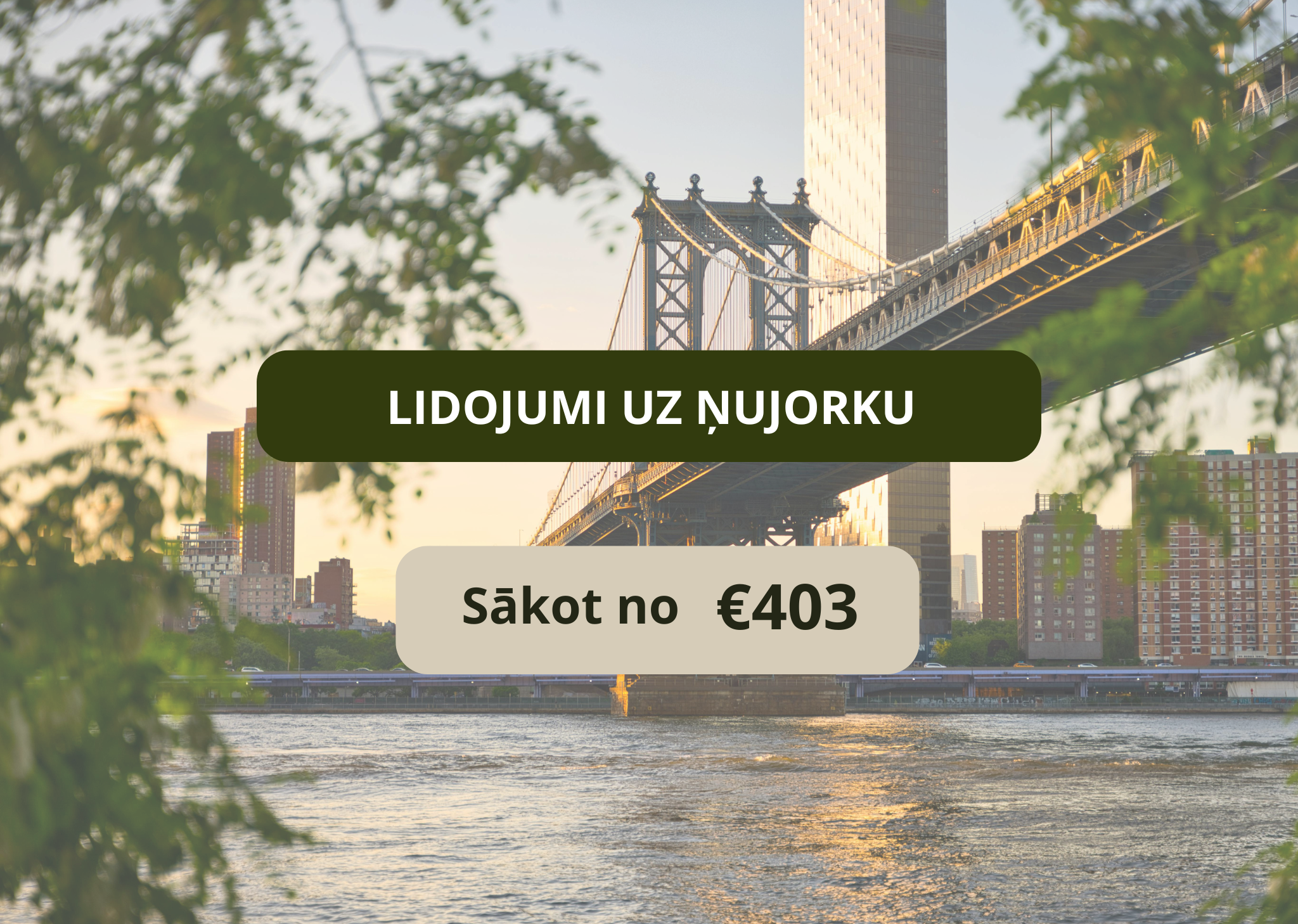 Lētas aviobiļetes uz Ņujorku Amerikā