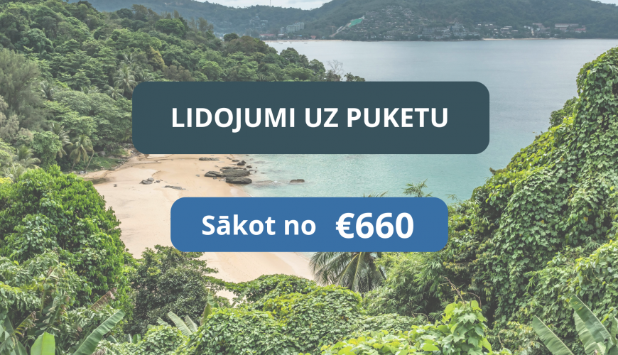 Lētas aviobiļetes uz Puketu Taizemē