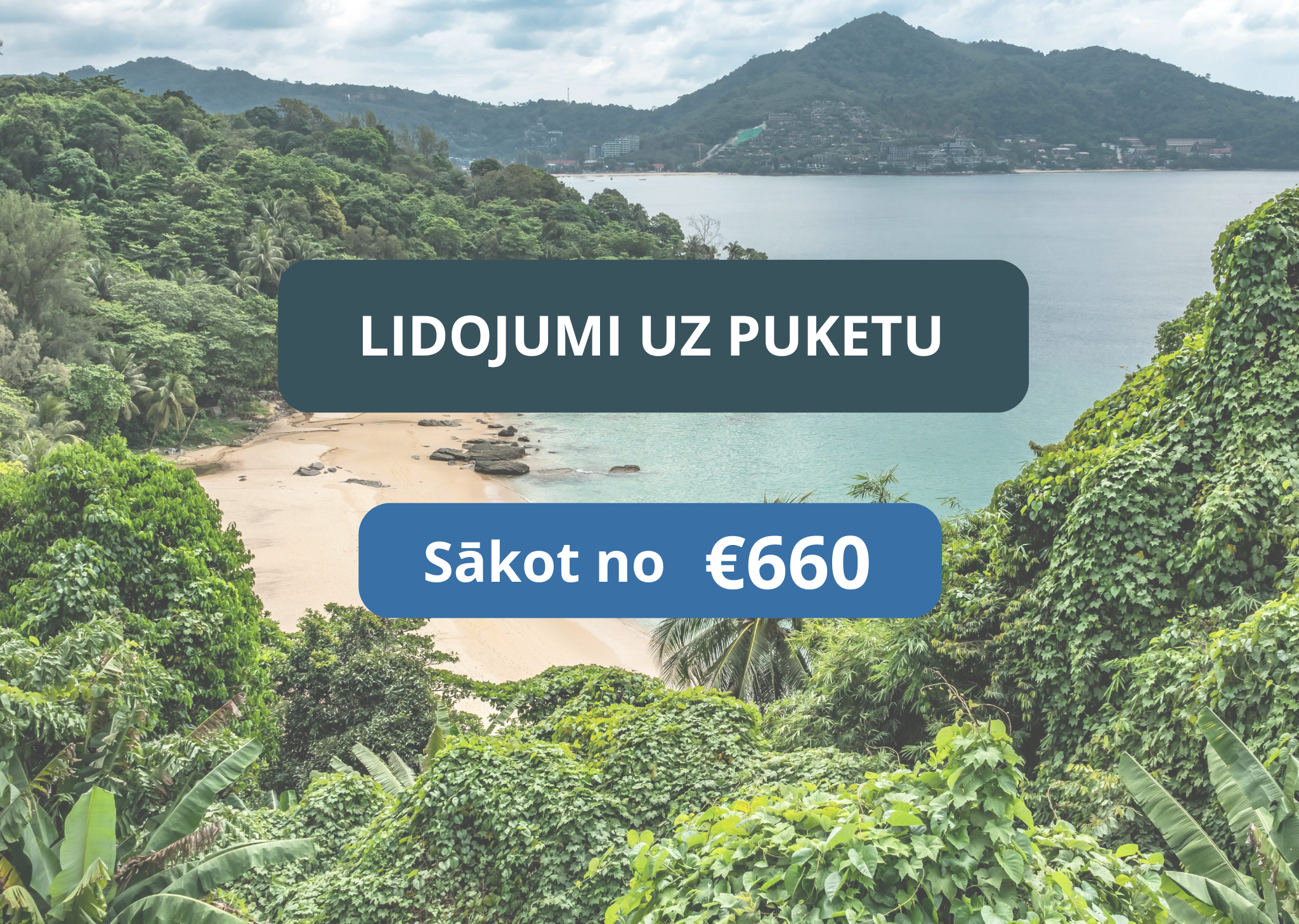Lētas aviobiļetes uz Puketu Taizemē