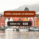 Lētas aviobiļetes uz Bergenu Norvēģijā