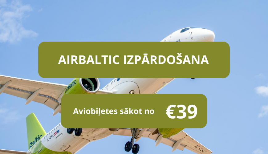 Airbaltic izpārdošana