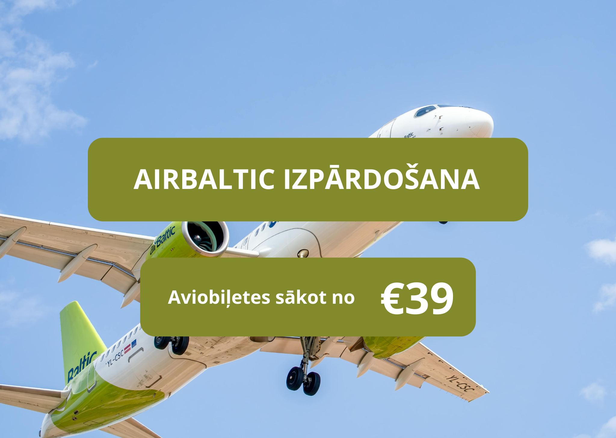 Airbaltic izpārdošana