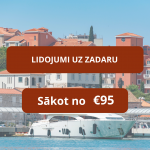 Lētas aviobiļetes uz Zadaru Horvātijā