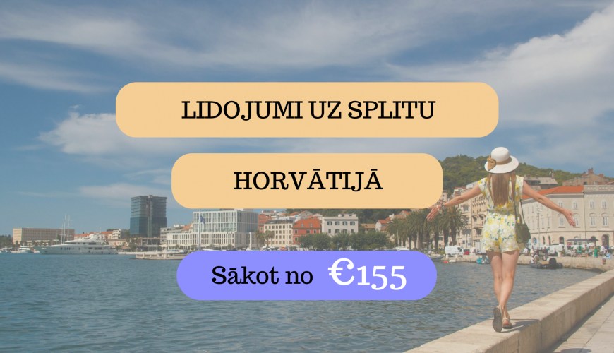 Lētas aviobiļetes uz Spiltu Horvātijā