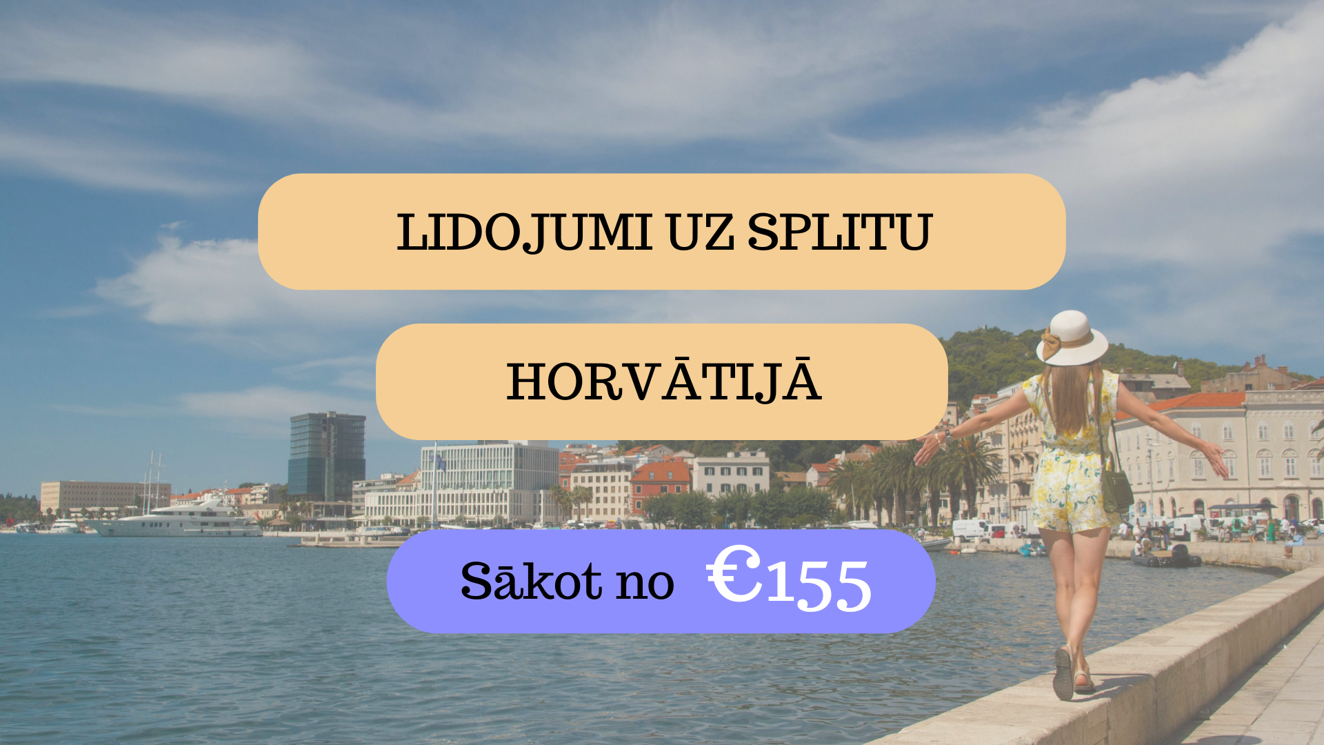 Lētas aviobiļetes uz Spiltu Horvātijā