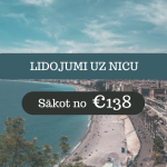 Lētas aviobiļetes no Rīgas uz Nicu Francijā