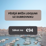 Lētas aviobiļetes uz Dubrovniku Horvātijā