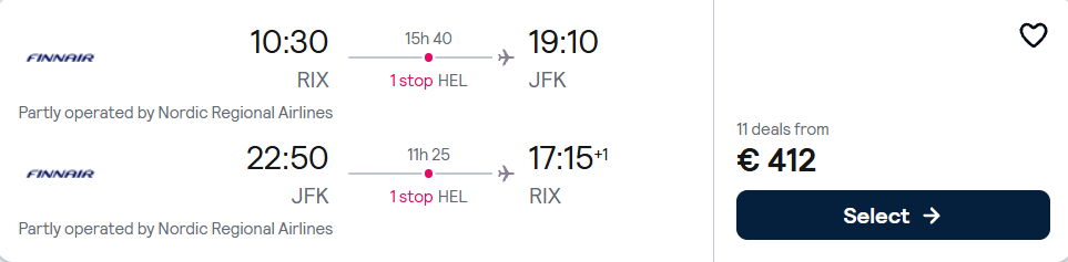 Lētas aviobiļetes uz Ņujorku Amerikā