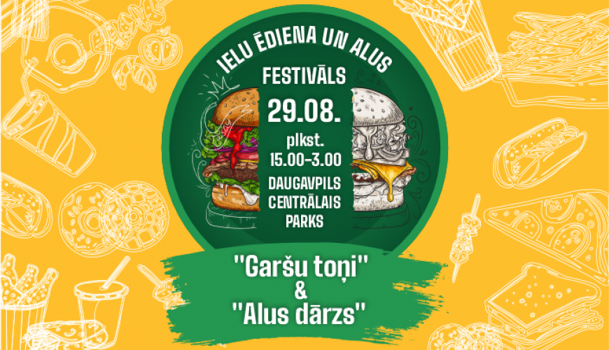 Šonedēļ Daugavpils kļūs par Latgales garšu galvaspilsētu - Centrālajā parkā notiks festivāls "Garšu toņi"