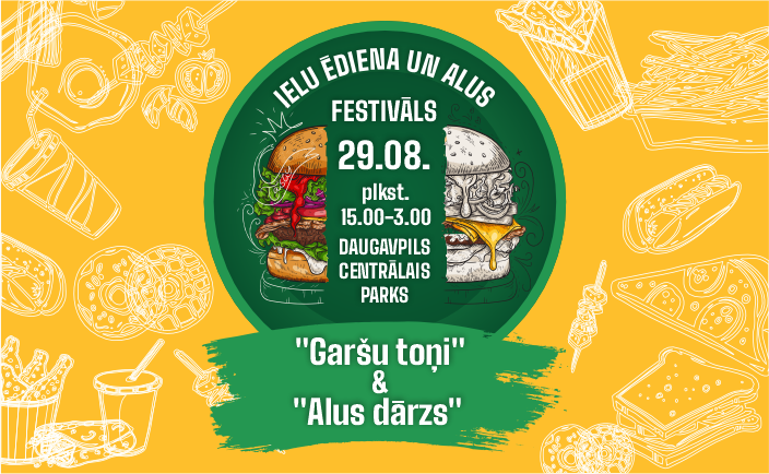 Šonedēļ Daugavpils kļūs par Latgales garšu galvaspilsētu - Centrālajā parkā notiks festivāls "Garšu toņi"