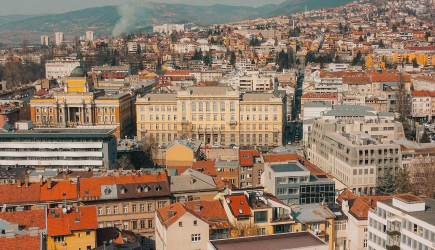 Lētas aviobiļetes uz Sarajevu Bosnijā un Hercegovinā