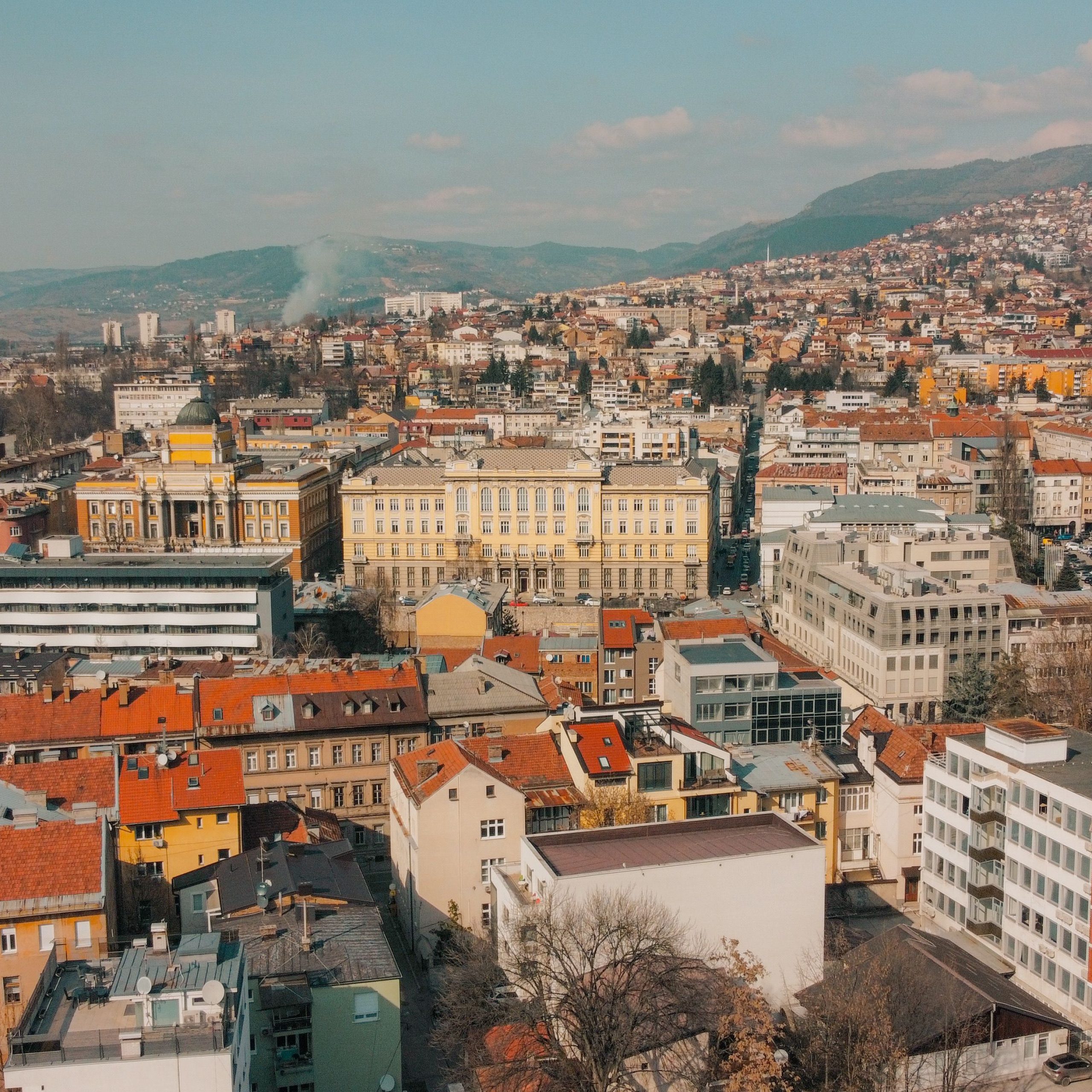 Lētas aviobiļetes uz Sarajevu Bosnijā un Hercegovinā