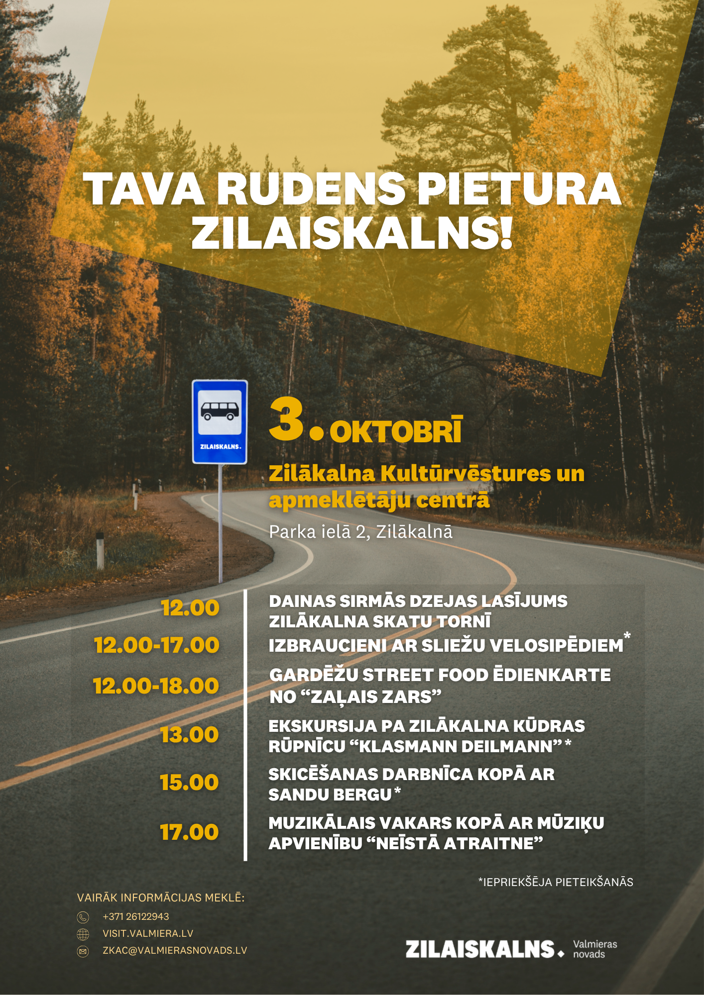 Tava rudens pietura – Zilaiskalns!