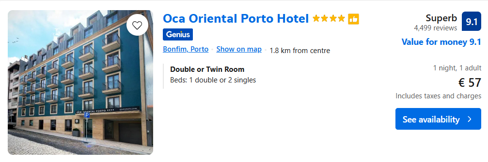 Lētas aviobiļetes uz Porto Portugālē